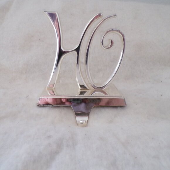 Pottery Barn Silver Plated Stocking Holder HO Potterybarn - Picture 2 of 2